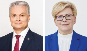 Ukmergės valia antro turo ir neprireiktų. Lietuvos Respublikos prezidento kanceliarijos ir Vyriausybės kanceliarijos nuotr.