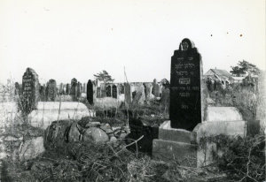 Romualdo Šileikio nuotr. Žydų kapinės Vilniaus g. 1940 m.