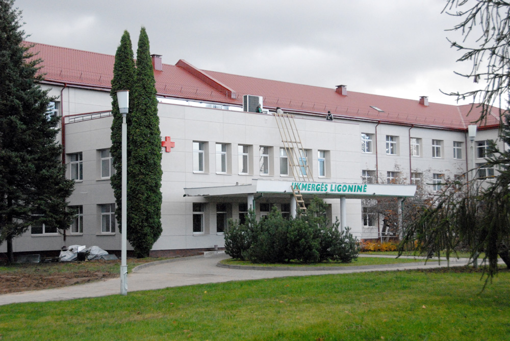 Modernizuojama Ukmergės ligoninė