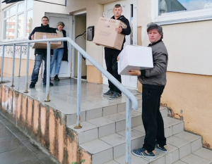 Jasiuliškių socialinės globos namų bendruomenės parama keliaus į Ukrainą.