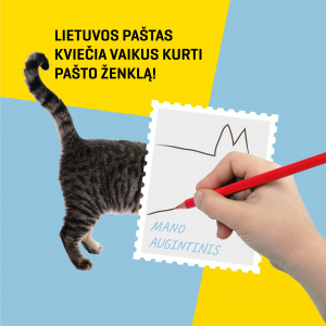 Sukurti naująjį pašto ženklą kviečiami vaikai