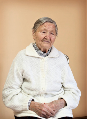 Vladislava Gobienė – viena iš Deltuvos senelių namų ilgaamžių. Senelių namų archyvo nuotr.