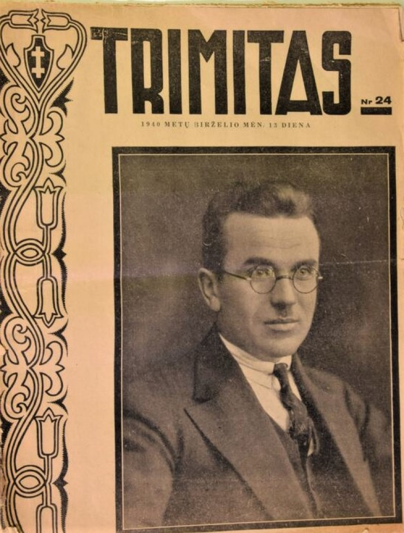 Nuotraukos Ukmergės kraštotyros muziejaus 1.	Laikraštis-žurnalas „TRIMITAS“, Nr.24, 1940 m., UkKM R 7902