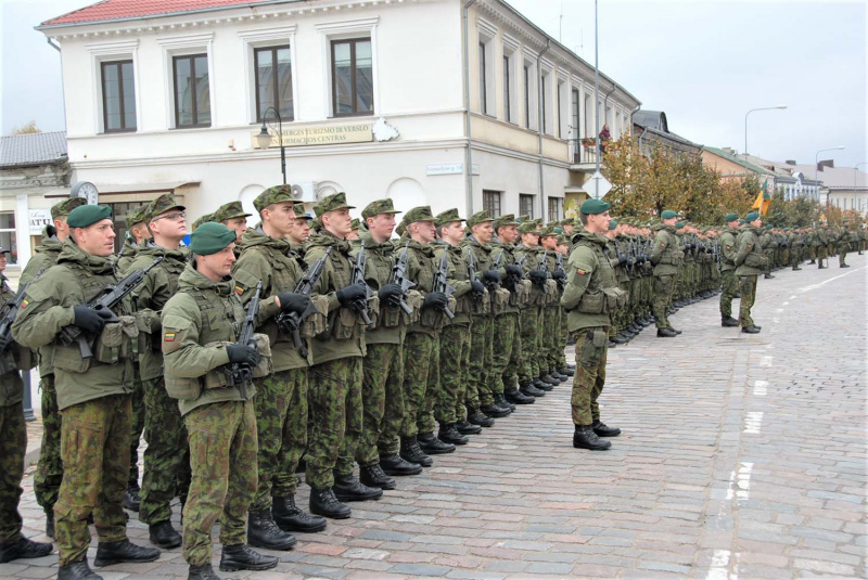 2019 metais šauktiniai privalomajai karo tarnybai į Kunigaikščio Vaidoto mechanizuotąjį pėstininkų batalioną kario priesaikas davė Ukmergėje. 