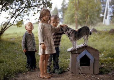 Pasaulinę sėkmę pelniusioje nuotraukoje – Laumėnų vaikai