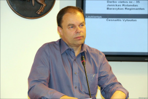 Viešosios tvarkos ir aplinkosaugos skyriaus vedėjas Aidas Dutkus.