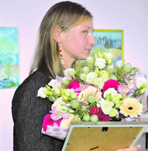 Autoriaus nuotr. Vlado Šlaito premijos laureatė Jurgita Jasponytė.