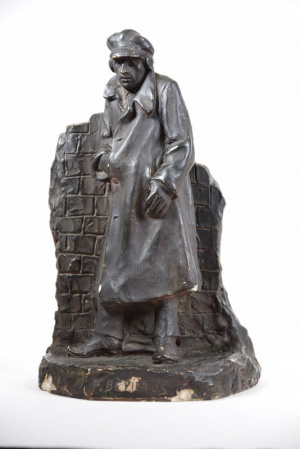 Juozo Zikaro skulptūra „Be vietos“