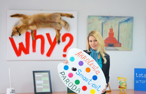 Kaune neseniai eksponuota Akrolestos personalinė paroda „Smart Art“.