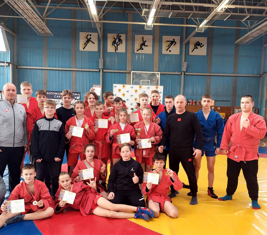 Šiauliuose vyko Lietuvos kadetų ir mokinių sambo čempionatai.