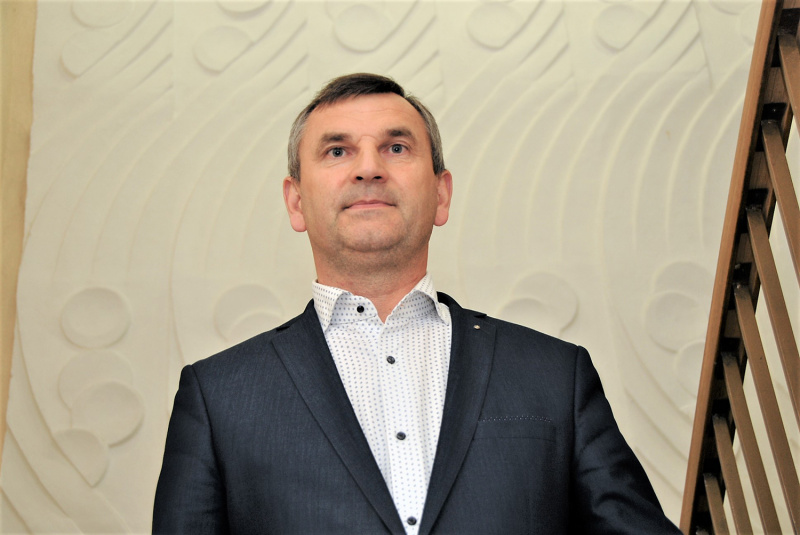 Ukmergės „Rotary“ klubo 2018/2019 m. kadencijos prezidentas Vydas Paknys. Gedimino Nemunaičio nuotr.