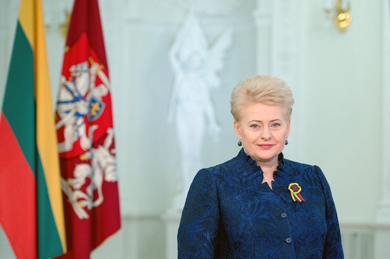 Dalios Grybauskaitės sveikinimas Valstybės dienos proga