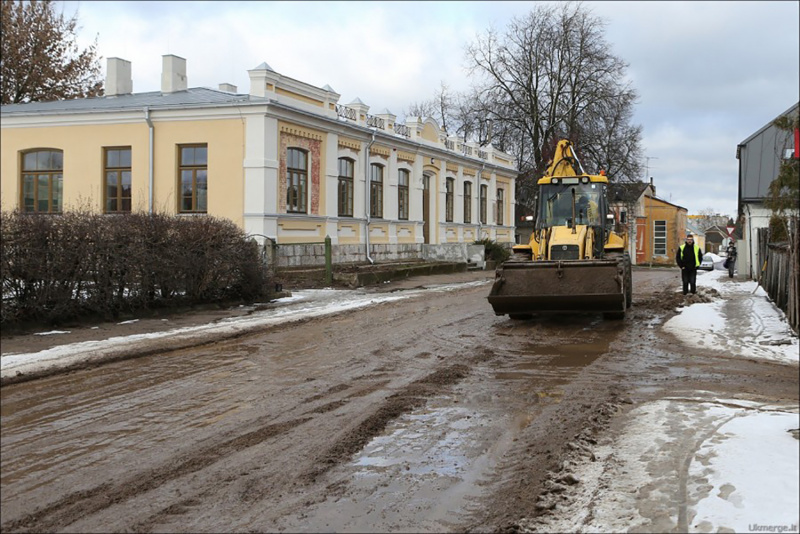 Vasario 16-osios gatvė laukia rekonstrukcijos. Dainiaus Vyto nuotr.