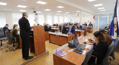 Dainiaus Vyto nuotr. Posėdyje buvo balsuojama dėl 33-ijų darbotvarkėje patvirtintų sprendimų projektų bei pateiktos 5 informacijos.