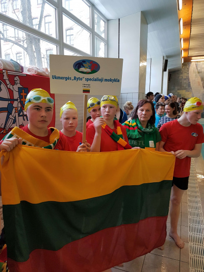 Ukmergiškių pergalės tarptautinėse plaukimo varžybose