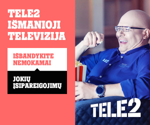 Nauji „Tele2“ pasiūlymai: nuo išmaniosios televizijos iki nuolaidų telefonams ir eSIM laikrodžiams