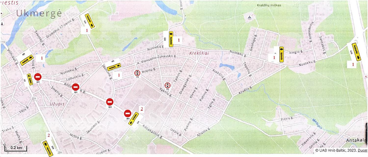 Antakalnio gatvėje bus ribojamas eismas