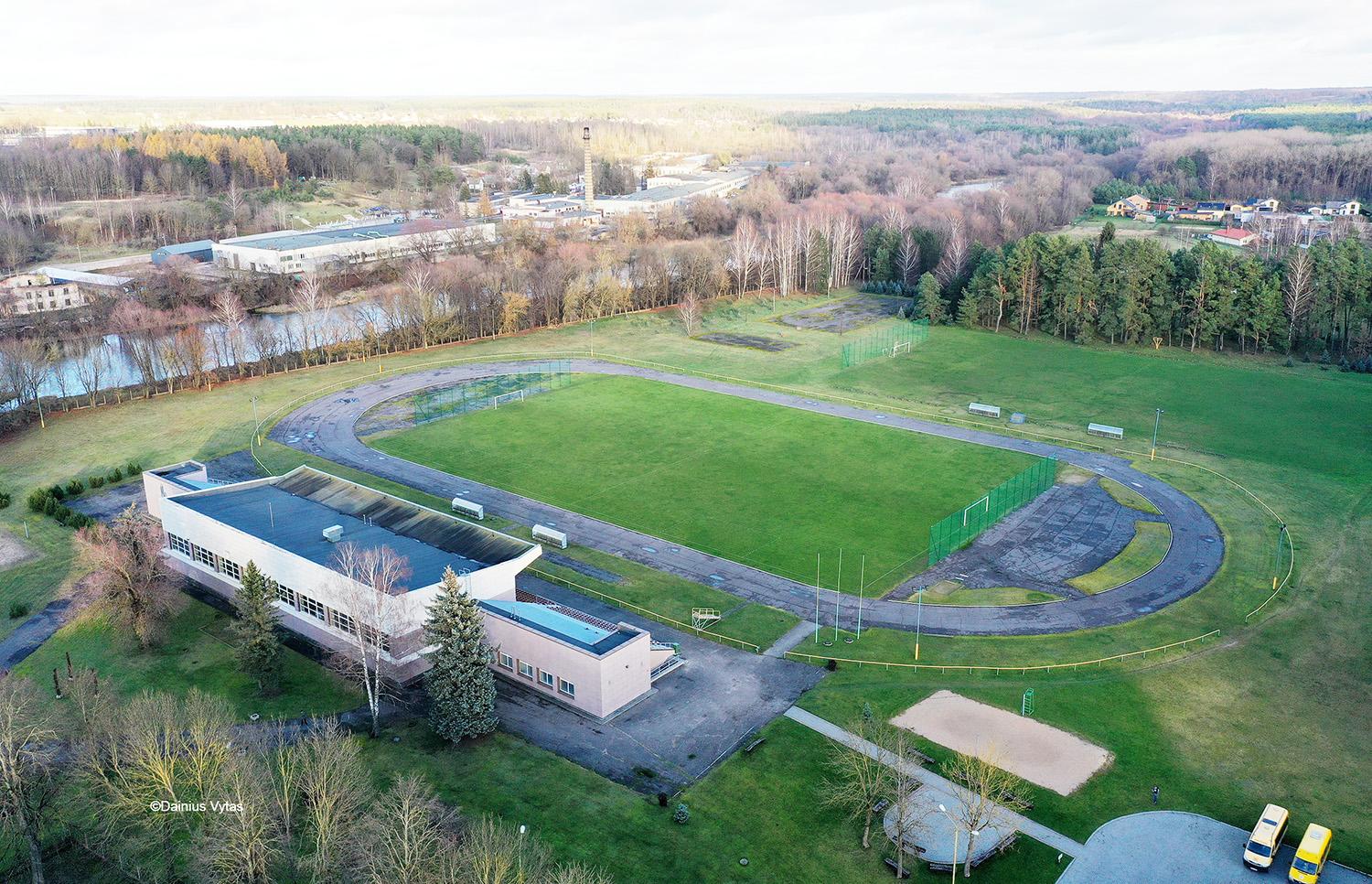 Atnaujins Ukmergės stadiono futbolo aikštę / Dainiaus Vyto nuotr.