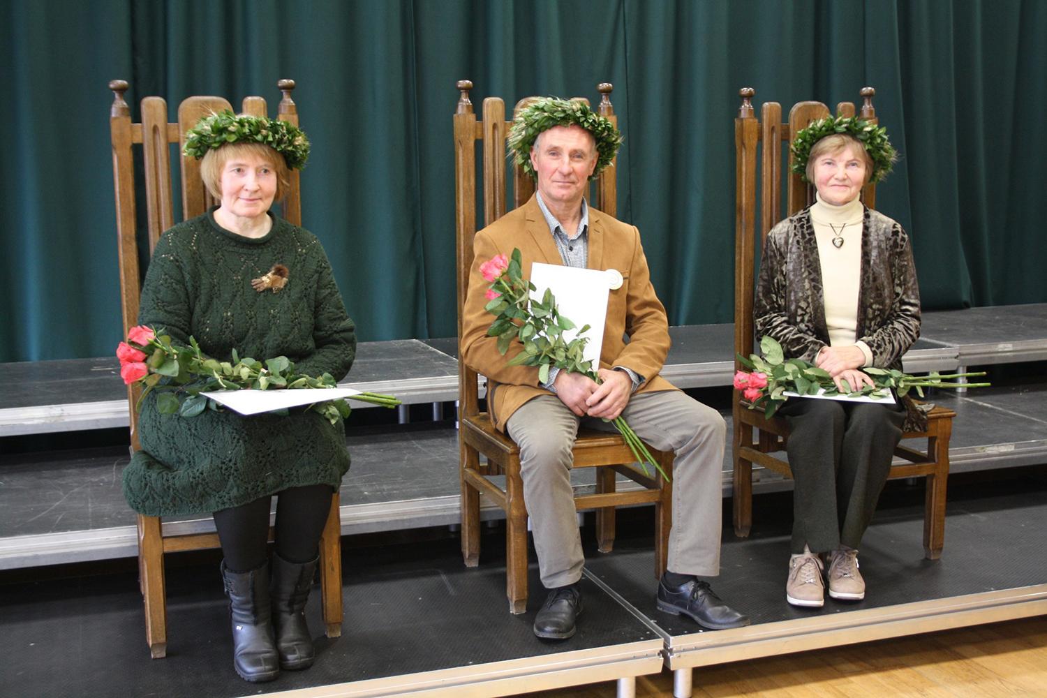 Aukso vainikais pasipuošė du ukmergiškiai / Audronės Virbalienės nuotr. Kryždirbystės srityje 1-oji vieta atiteko ukmergiškiui V. Butkui