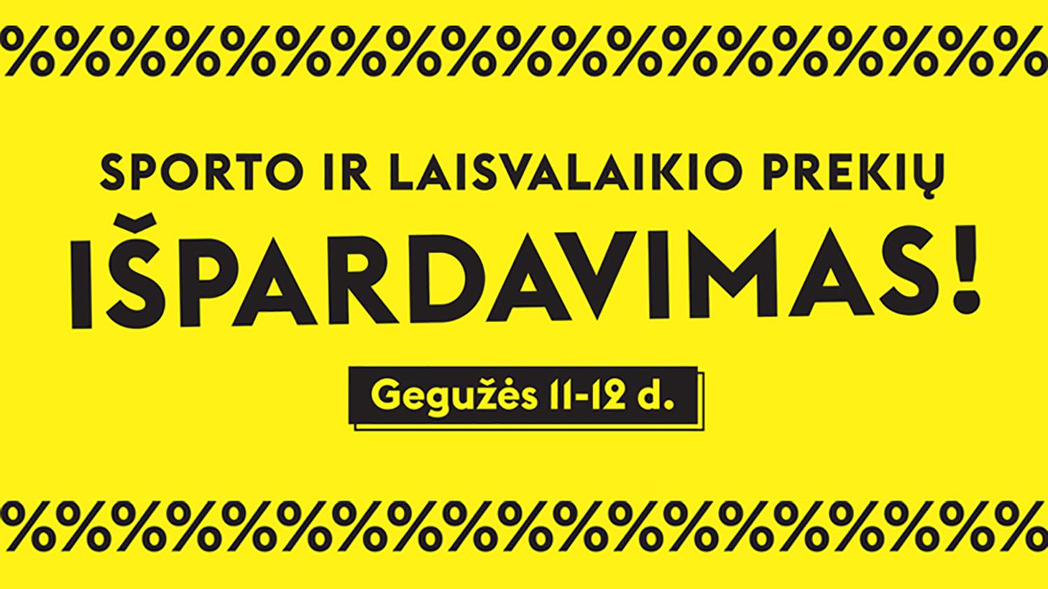 „Babilone“ vyks visų pamėgtas ir tradiciniu tapęs sporto ir laisvalaikio prekių išpardavimas! /
