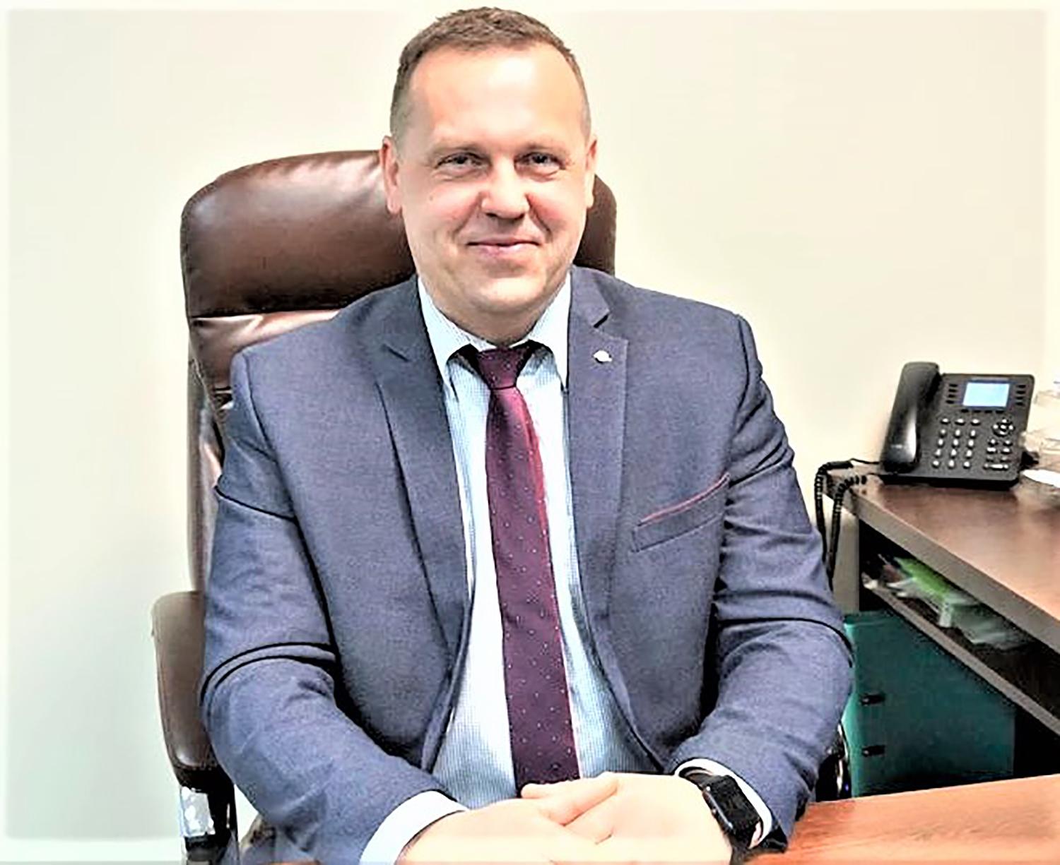 Bendrovė Ukmergės butų ūkis turi naują vadovą / Naujasis Butų ūkio vadovas Raimondas Baltaduonis. Autorės nuotr.