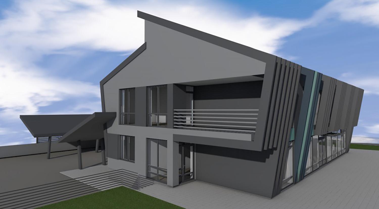 Biurą nutarė statytis / Taip atrodys naujasis pastatas Deltuvos gatvėje.