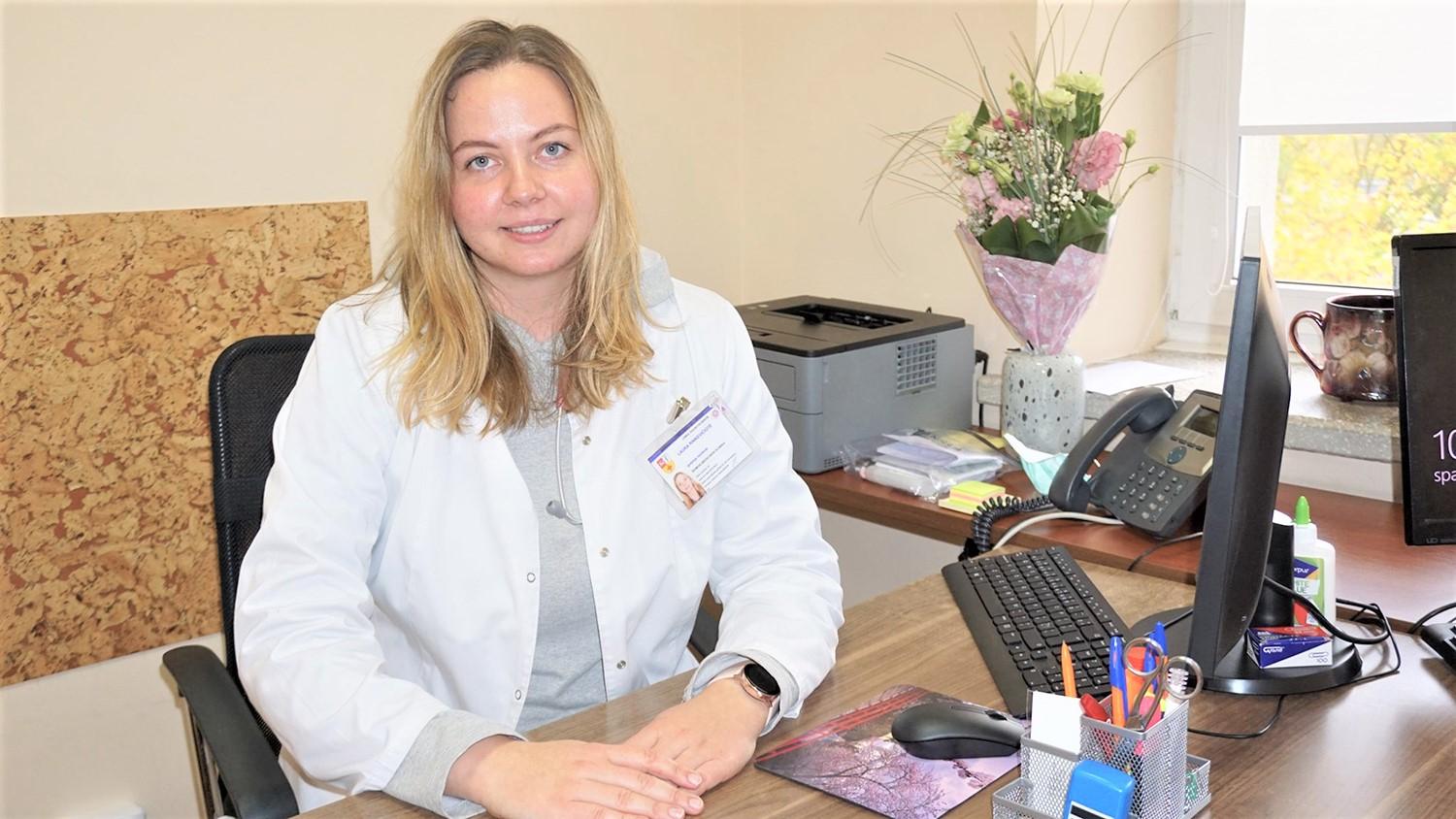 Darbą pradėjo šeimos gydytojos rezidentės