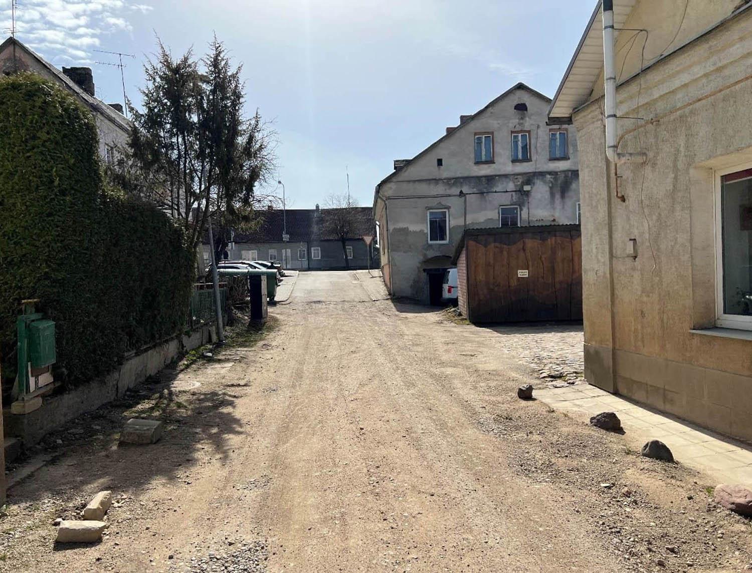 Darbininkų gatvėje numatyta rekonstrukcija /