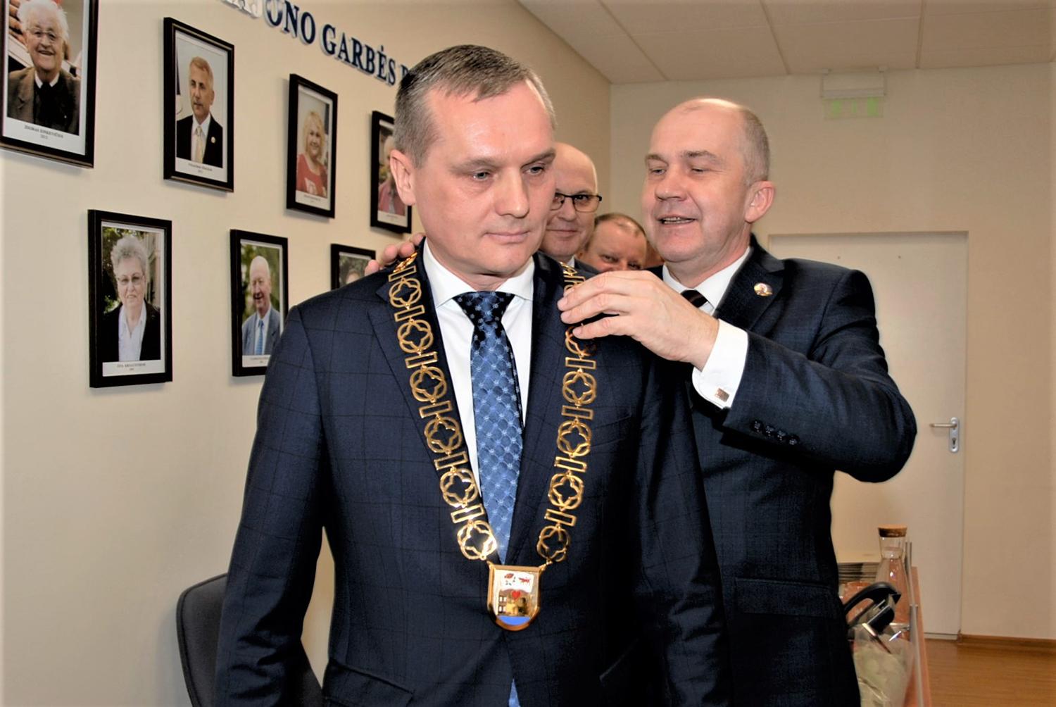 Darbus pradeda naujoji savivaldybės taryba