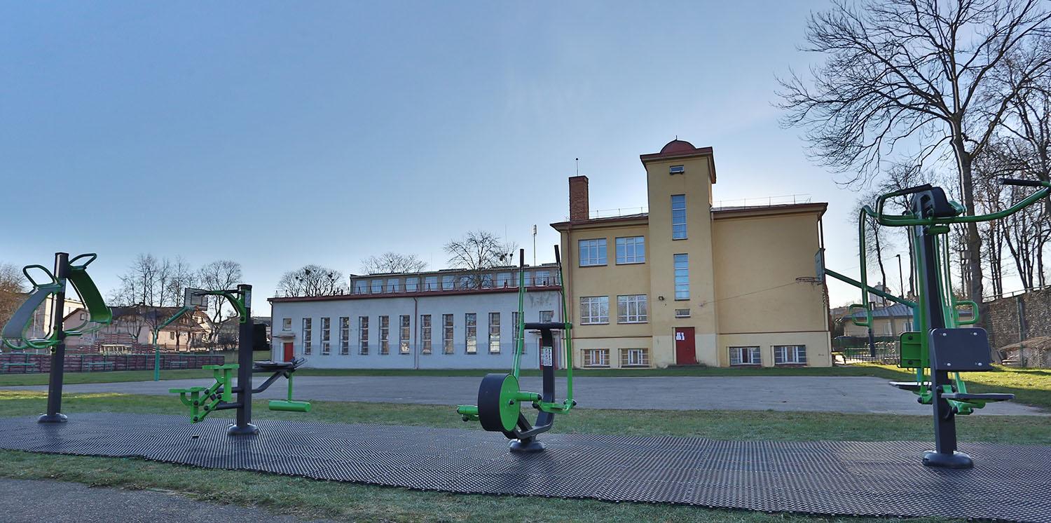 Daugėja galimybių laisvalaikį leisti sportuojant / Ukmergėje – naujos treniruoklių aikštelės.   Dainiaus Vyto nuotr.