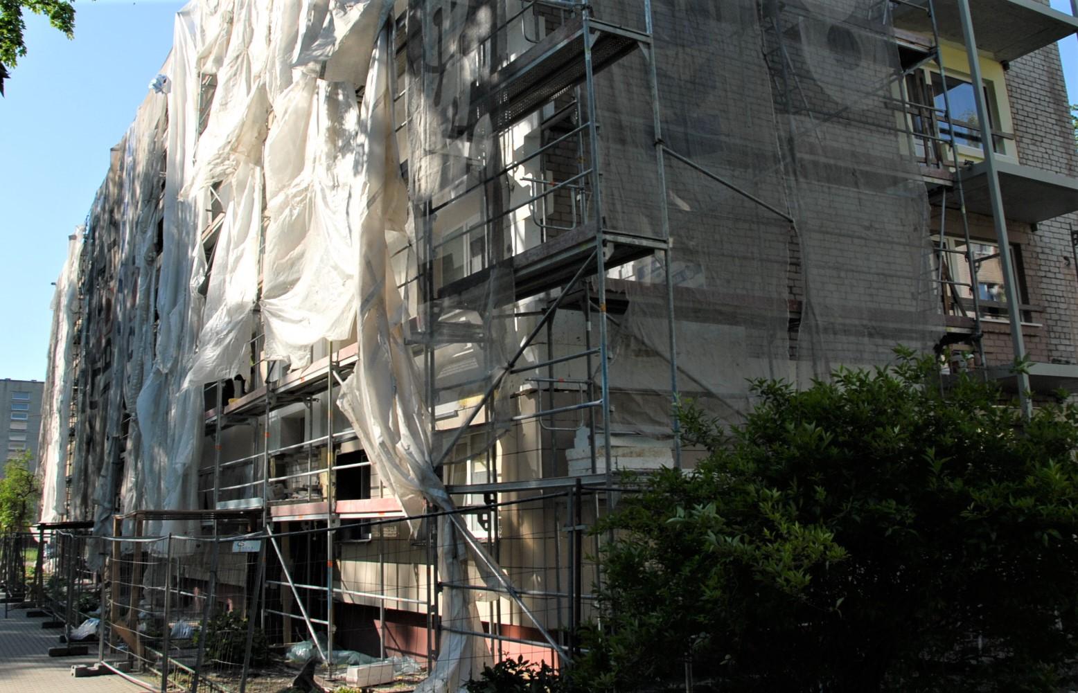 Daugiabučių renovacijos išlaidas kompensuoja /