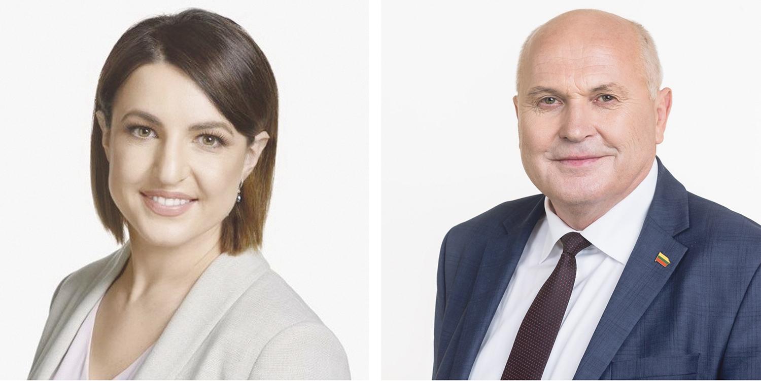 Daugiausia balsų surinko A. Balčiūnienė ir J. Varžgalys / Agnė Balčiūnienė ir Juozas Varžgalys