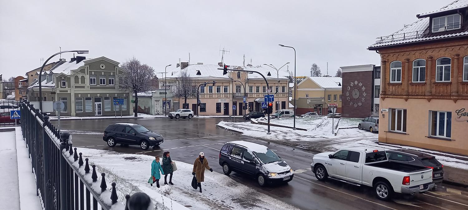 Daugiausia klausimų – eismo tema / Autorės nuotr. Ukmergiškių klausimai sukosi apie eismą ir viešąjį transportą.