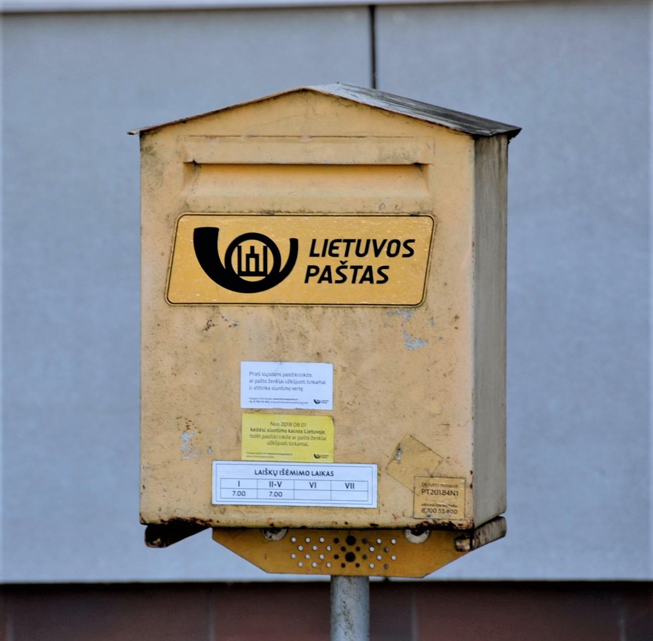 Dėl pašto paslaugų – gyventojų skundai /