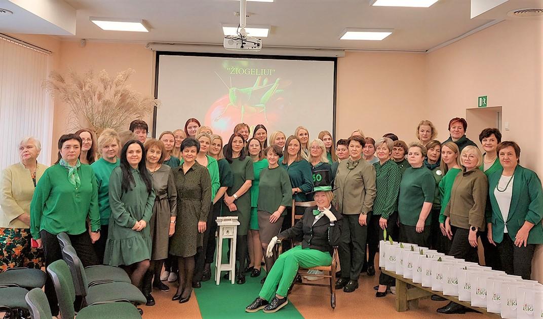 Ekologiškai vaikus maitinantis „Žiogelis“ atšventė jubiliejų / Chrisijos Kvietkauskienės nuotr. Tvarumo kelią pasirinkusi „Žiogelio“ bendruomenė.