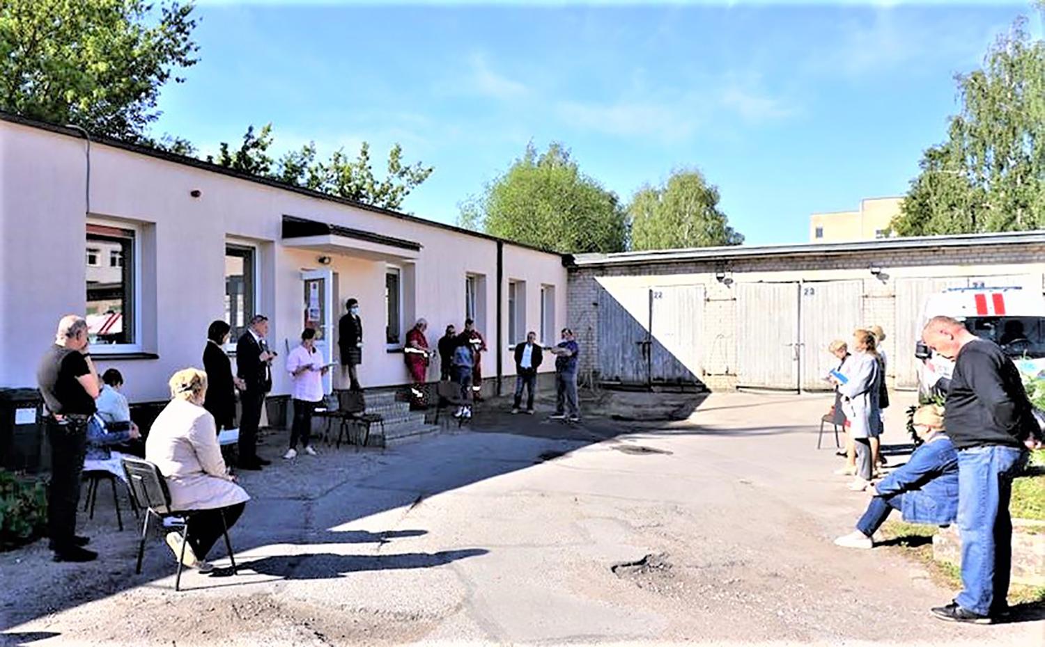 Greitosios medikai pakvietė savivaldybės vadovus į pasitarimą / Profesinės sąjungos „Solidarumas“ inicijuotame Greitosios medicinos pagalbos skyriaus pasitarime.