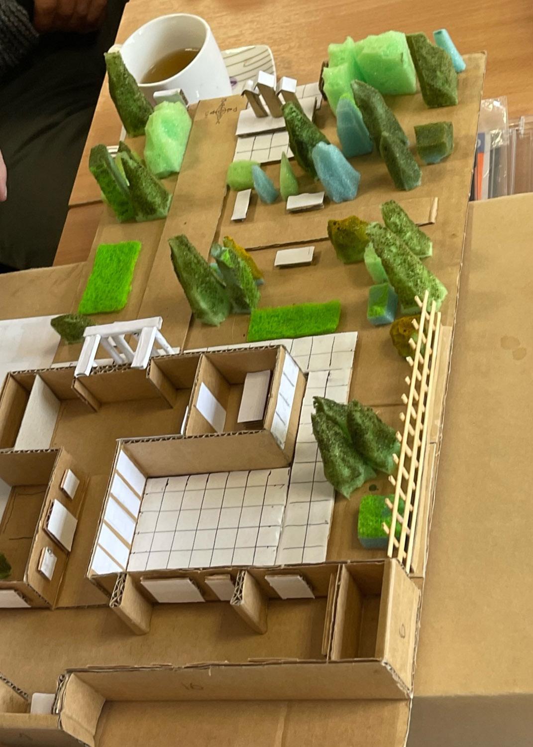 Griežionyse siūlo statyti Etnokultūros ir edukacijos centrą / Etnokultūros ir edukacijos centro planas.