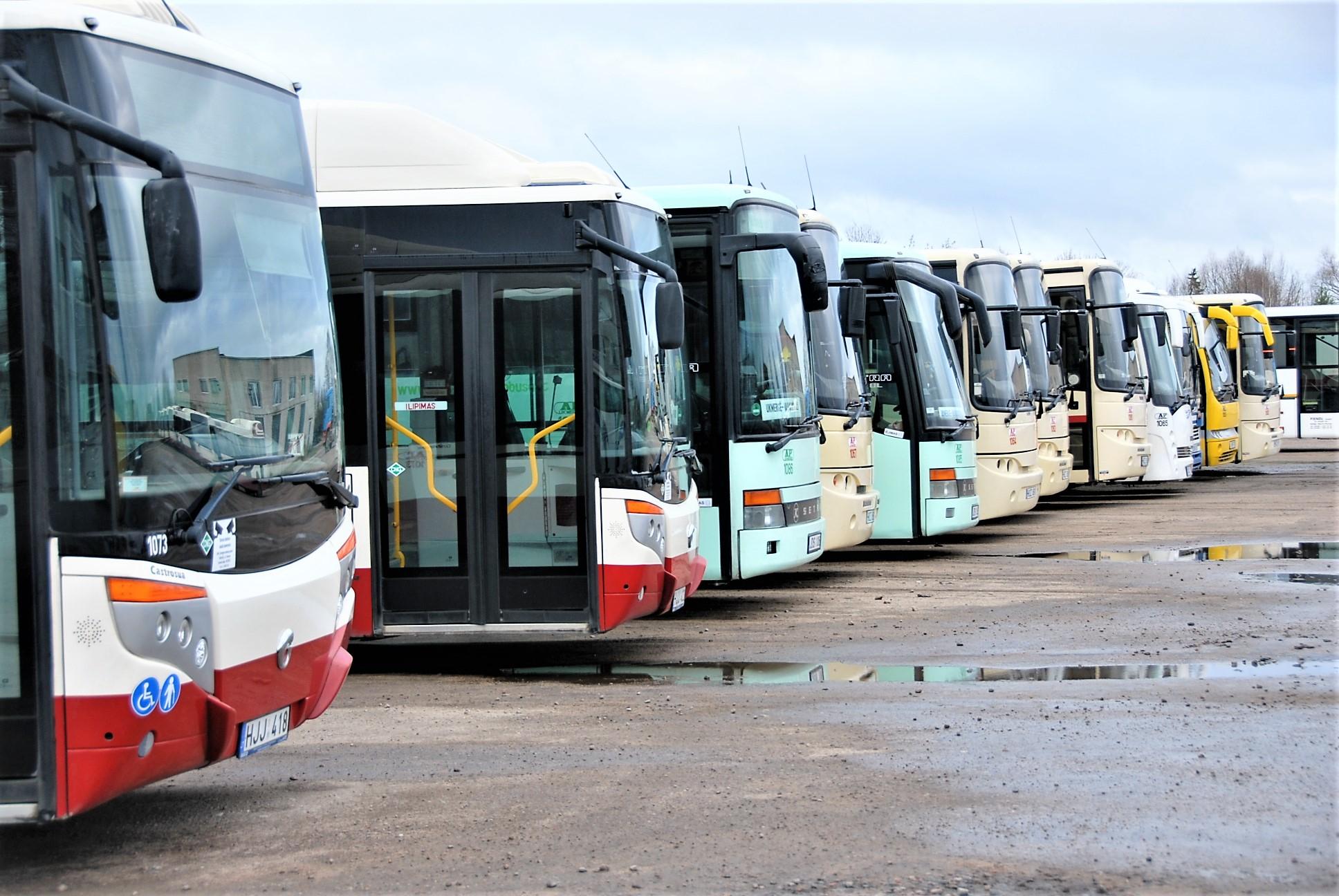 Gyventojai prašo autobusų /