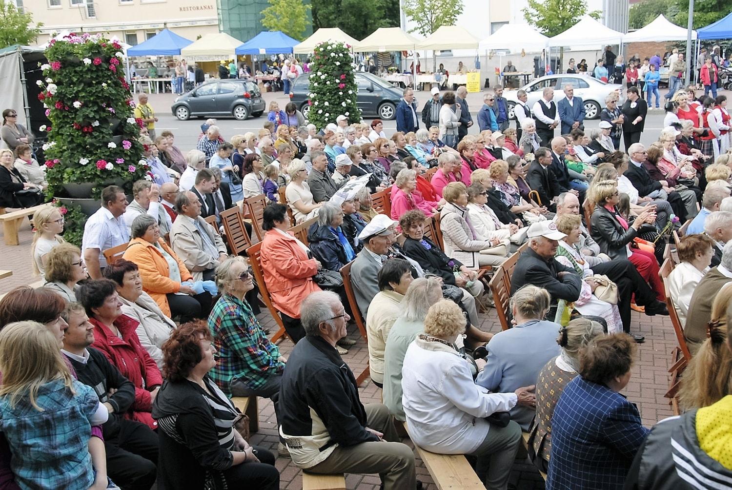 Į Ukmergę sukvietė „Guboja“ / Į šventę susirinko ukmergiškiai ir miesto svečiai.