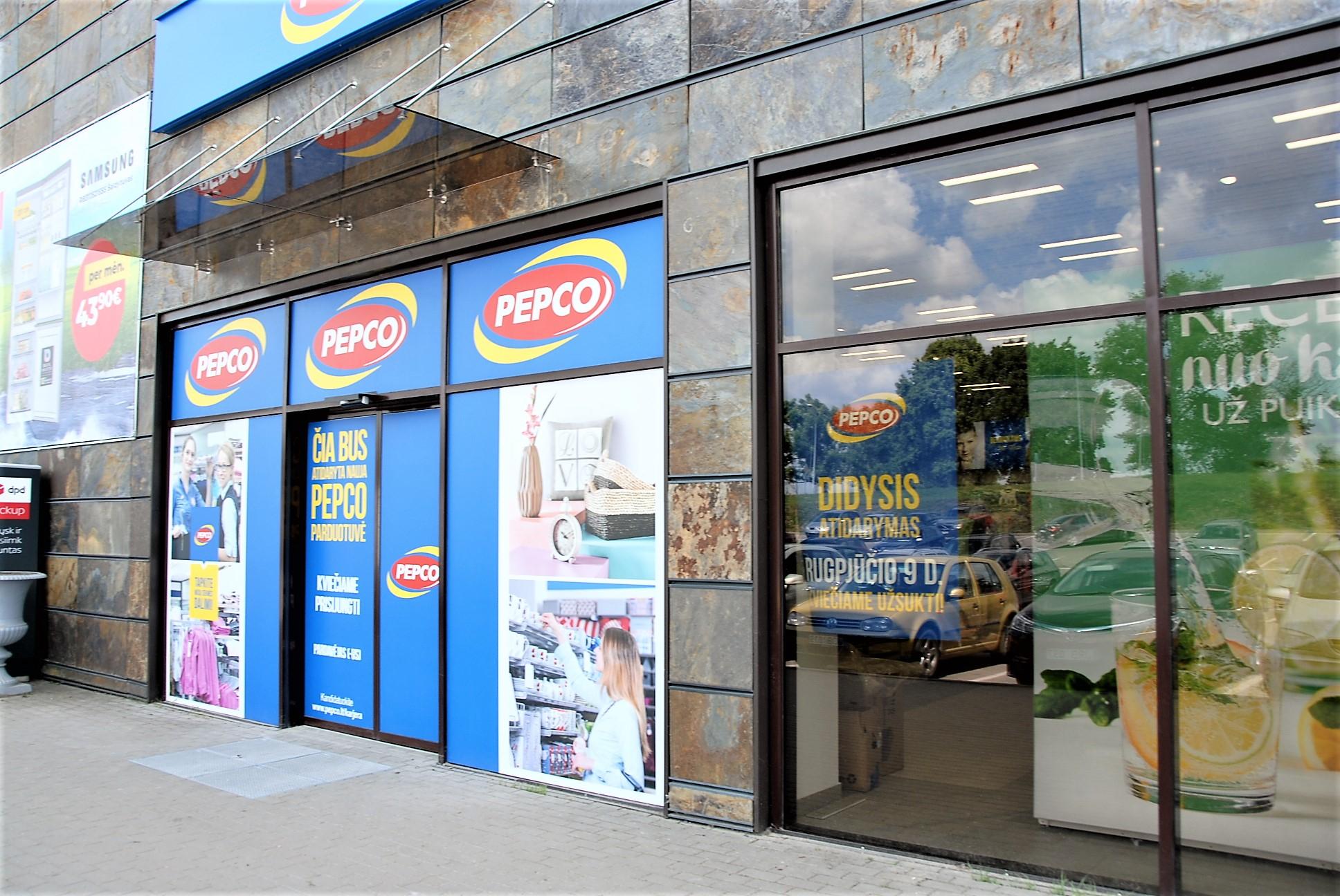 Į Ukmergę žengia „Pepco“ /