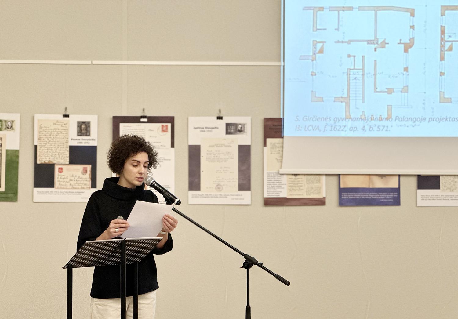 Ir Ukmergė turėjo vakarietišką kurortą / Dr. V. Migonytė pasakojo apie Lietuvos kurortus.  Autorės nuotr.