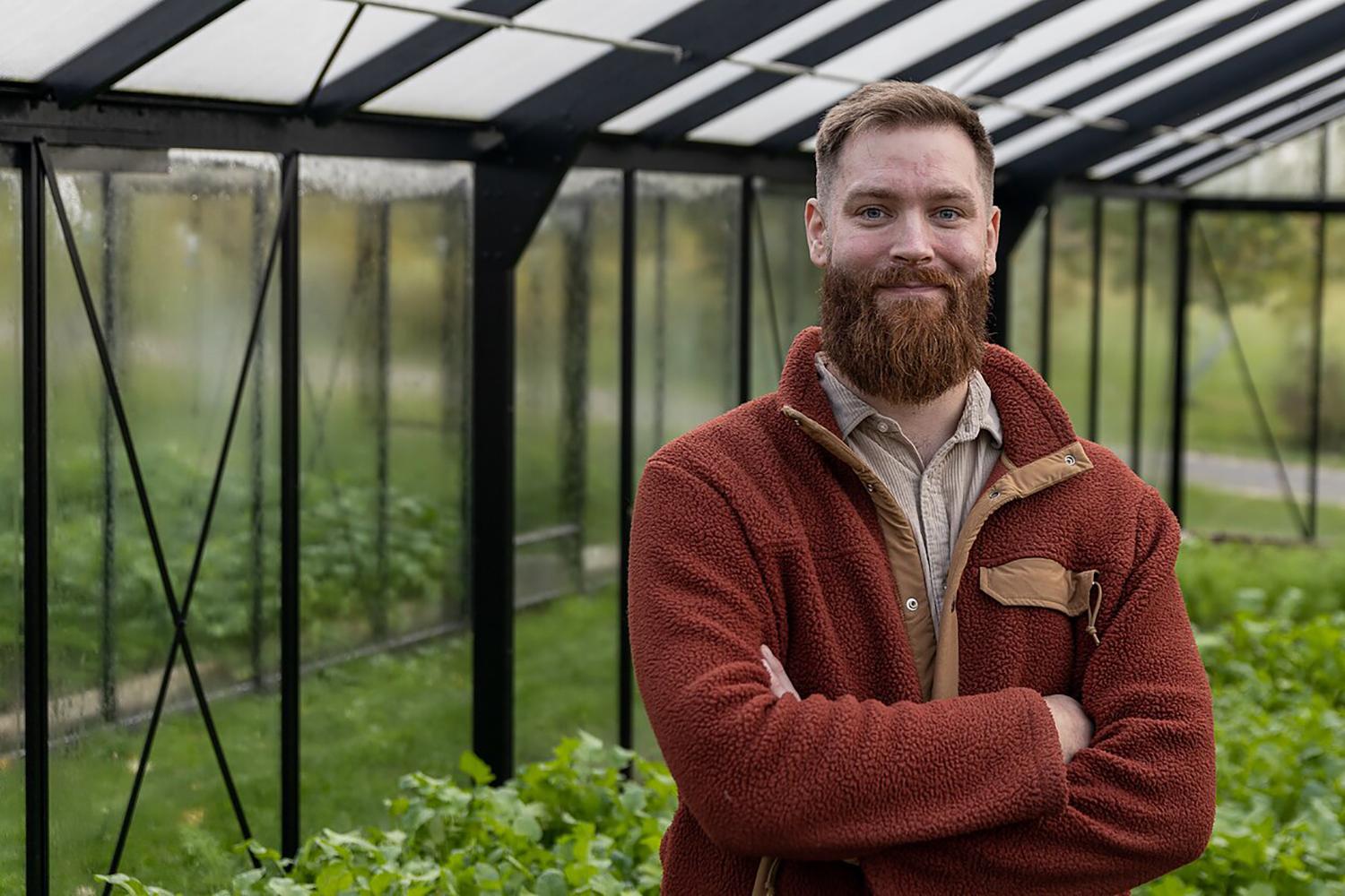 Islandijos virtuvės šefo restoranas Lietuvos ūkyje siekia „Michelin“ žvaigždės / I. Žvinakytės / LRT nuotr. Arnoras Ingi Bjarkasonas.