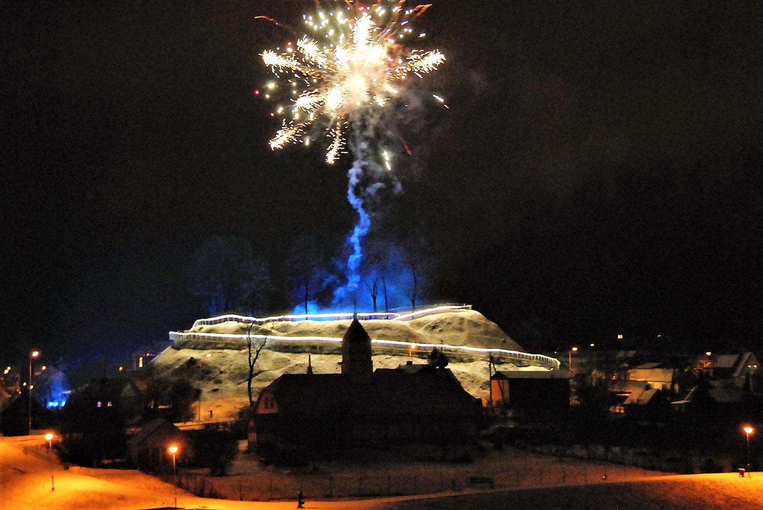 Kalėdinio karavano nebus / Kalėdinio karavano dėl karantino nutarta atsisakyti.  Gedimino Nemunaičio nuotr.