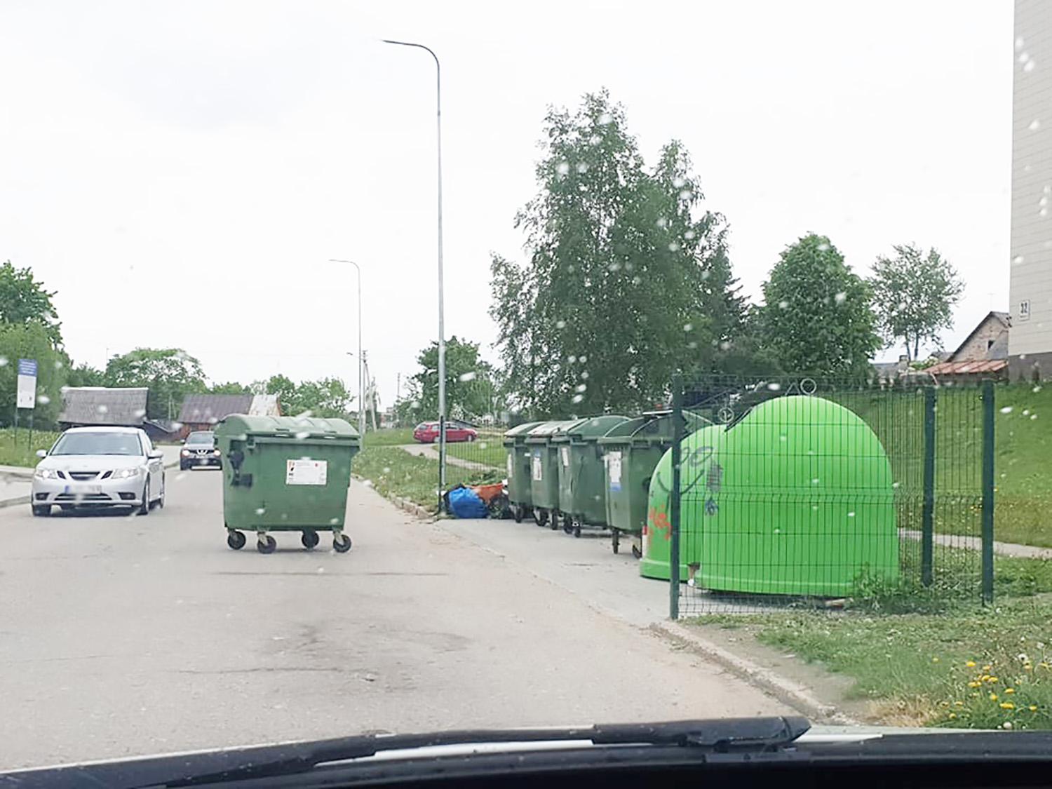 „Keliaujantys“ konteineriai bus pakeisti kitais / Senus konteinerius planuojama keisti naujais