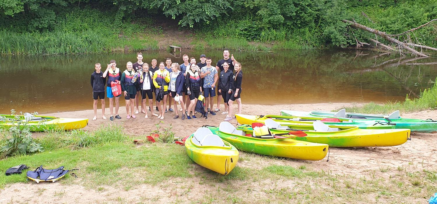 Kelionė Širvinta lengva nebuvo / Prireikė daug ištvermės