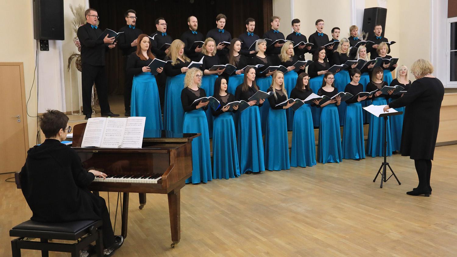 Kolektyvų pasiruošimą Dainų šventei vertino komisija / Dainiaus Vyto nuotr. Dainų šventei ruošiasi net penki rajono chorai.