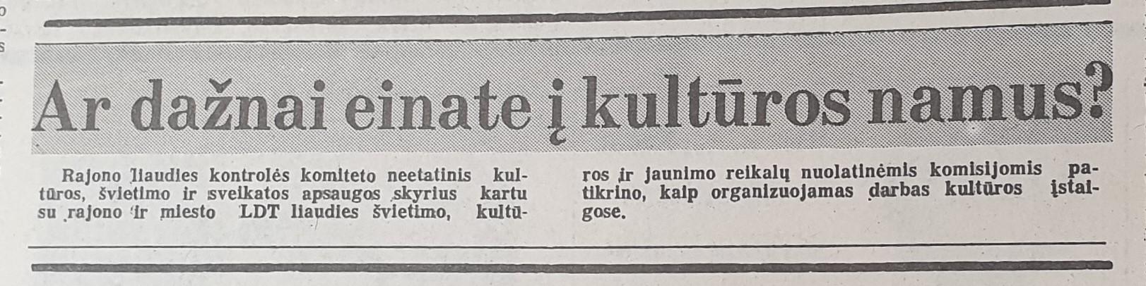 Kultūrinio gyvenimo pokyčiai siekiant nepriklausomybės /