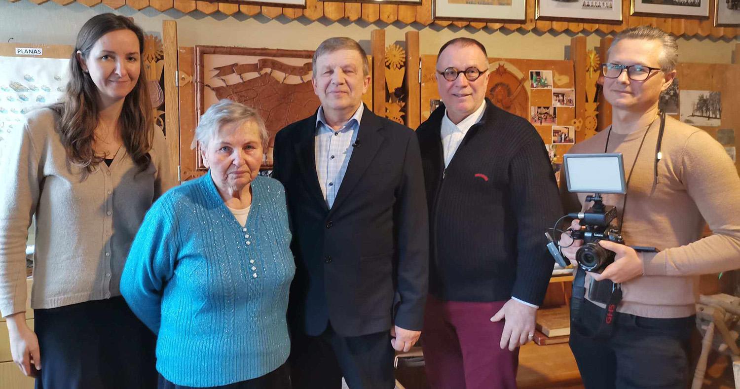 Kurs laidą apie mūsų krašto įžymybę / Laidos