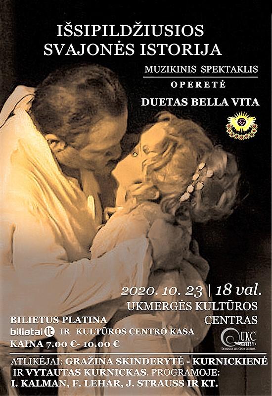 Kviečia į operetę /