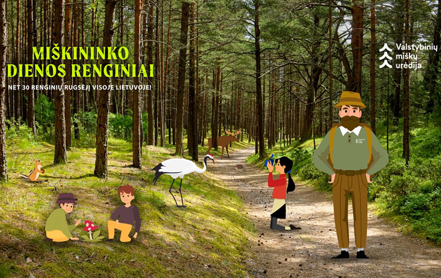 Kviečia klausytis elnių baubimo /